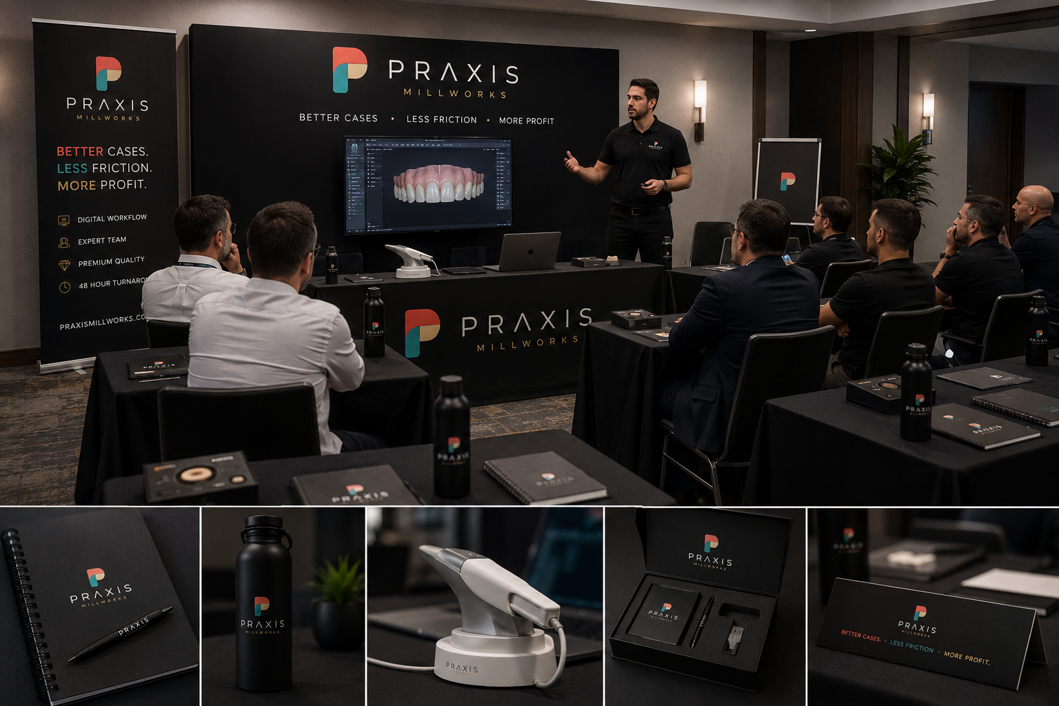 PRAXIS MILL — trade shows, training and branded experience